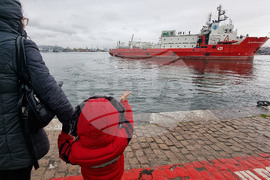 Варна - Научноизследователски кораб „Св. св. Кирил и Методий“ - отплаване