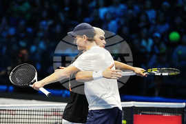 Italy Tennis Sinner Alcaraz