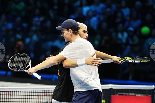 Italy Tennis Sinner Alcaraz