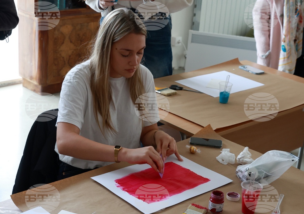 Национална художествена академия - работилница Paste Paper