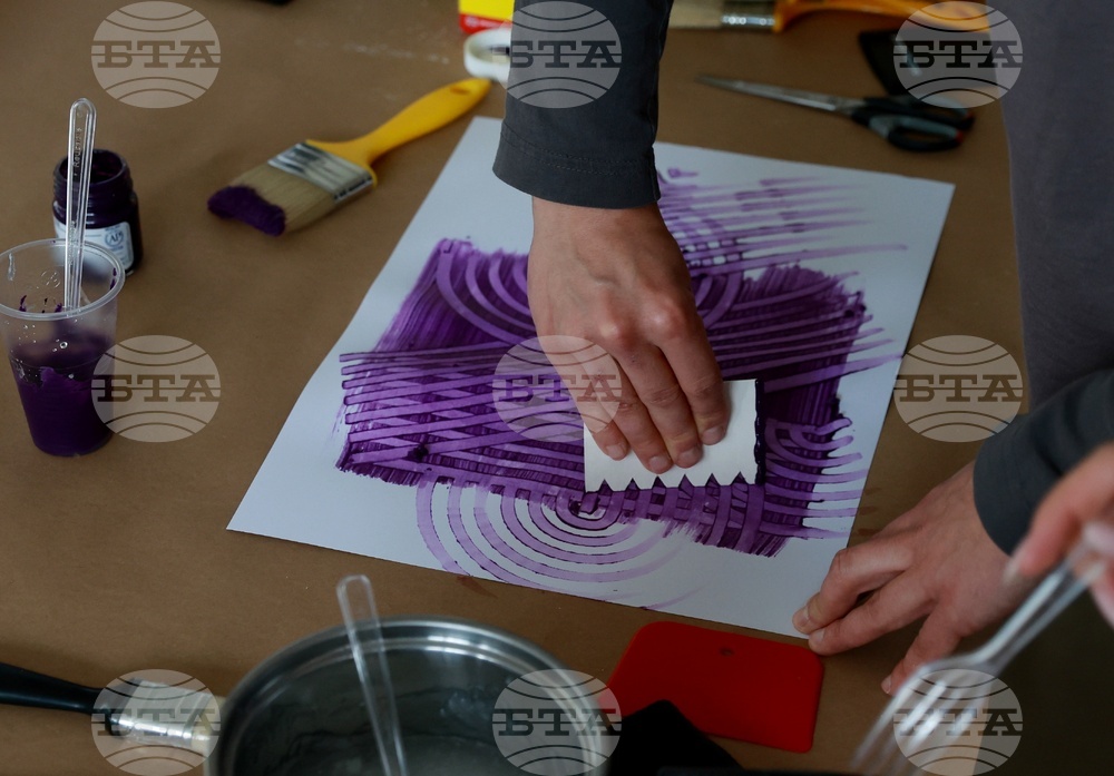 Национална художествена академия - работилница Paste Paper