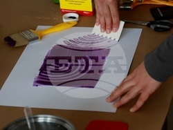 Национална художествена академия - работилница Paste Paper