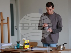 Национална художествена академия - работилница Paste Paper