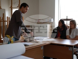 Национална художествена академия - работилница Paste Paper