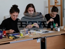 Национална художествена академия - работилница Paste Paper