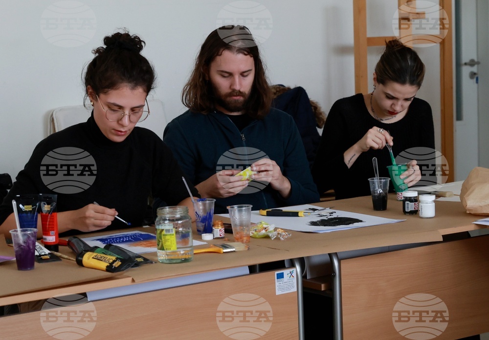 Национална художествена академия - работилница Paste Paper
