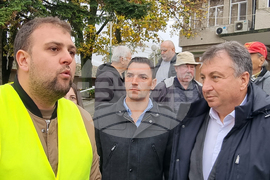 Село Велино - път за  - символична първа копка