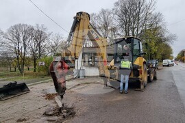 Село Велино - път за  - символична първа копка