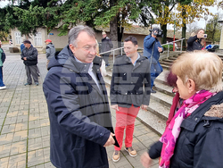 Село Велино - път за  - символична първа копка