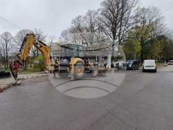 Село Велино - път за  - символична първа копка