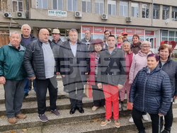 Село Велино - път за  - символична първа копка