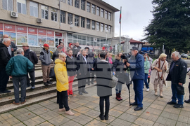 Село Велино - път за  - символична първа копка