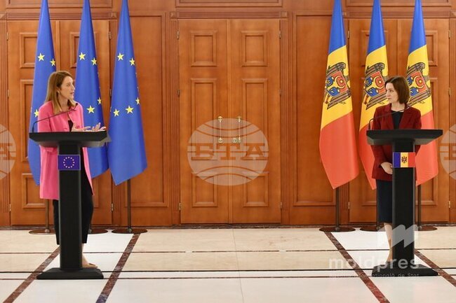 МОЛДПРЕС: Откриването на офис на ЕП в Кишинев ще помогне за привеждане на законодателството ни в съответствие със стандартите на ЕС - Мая Санду