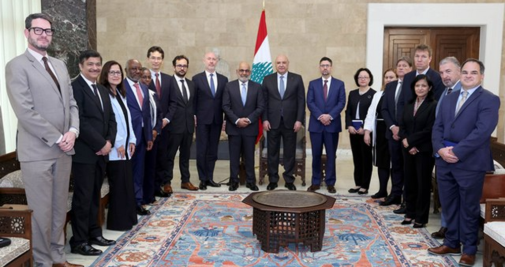 ННА: Президентът на Ливан проведе среща с делегация от Световната банка 