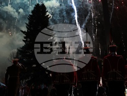 Сливница - Сръбско-българска война - паметник „Героите на Сливница“ - тържествена заря