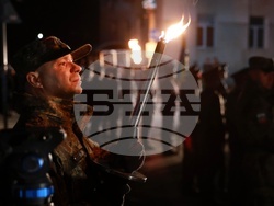 Сливница - Сръбско-българска война - паметник „Героите на Сливница“ - тържествена заря