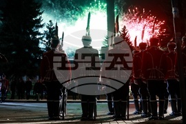 Сливница - Сръбско-българска война - паметник „Героите на Сливница“ - тържествена заря