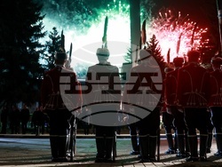 Сливница - Сръбско-българска война - паметник „Героите на Сливница“ - тържествена заря