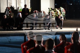 Сливница - Сръбско-българска война - паметник „Героите на Сливница“ - тържествена заря