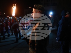 Сливница - Сръбско-българска война - паметник „Героите на Сливница“ - тържествена заря