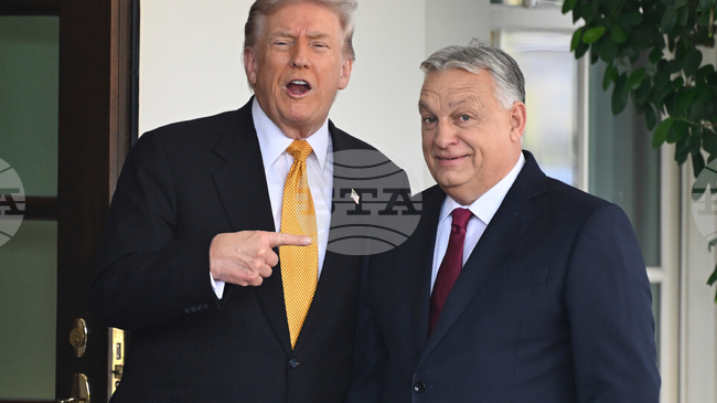 Тръмп се срещна с Орбан, за да обсъдят руския петрол и икономическото сътрудничество