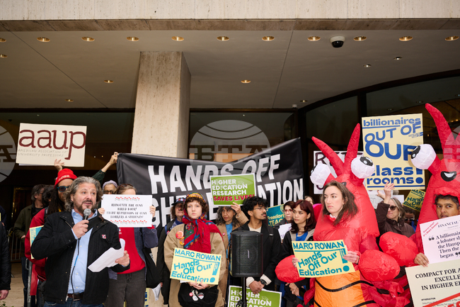 Billionaire Marc Rowan: Hands Off Higher Ed!