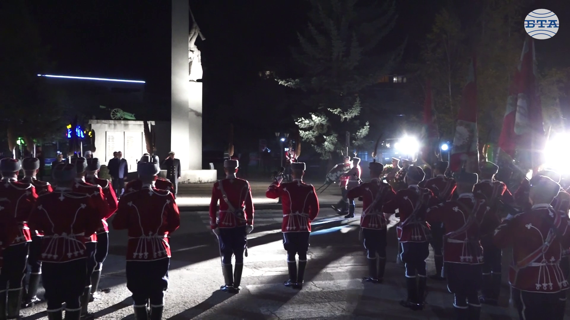 С тържествена заря-проверка беше отбелязана 140-ата годишнина от Сръбско-българската война в Сливница