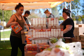 Government Shutdown Food Bank Military Families