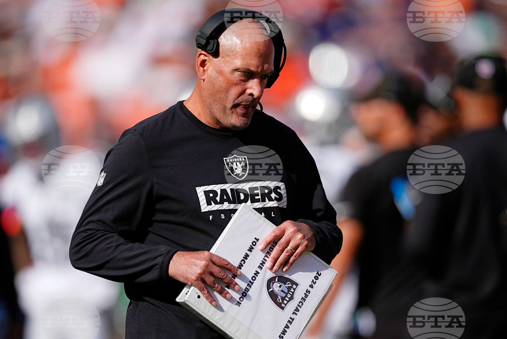 Raiders-McMahon Fired Football