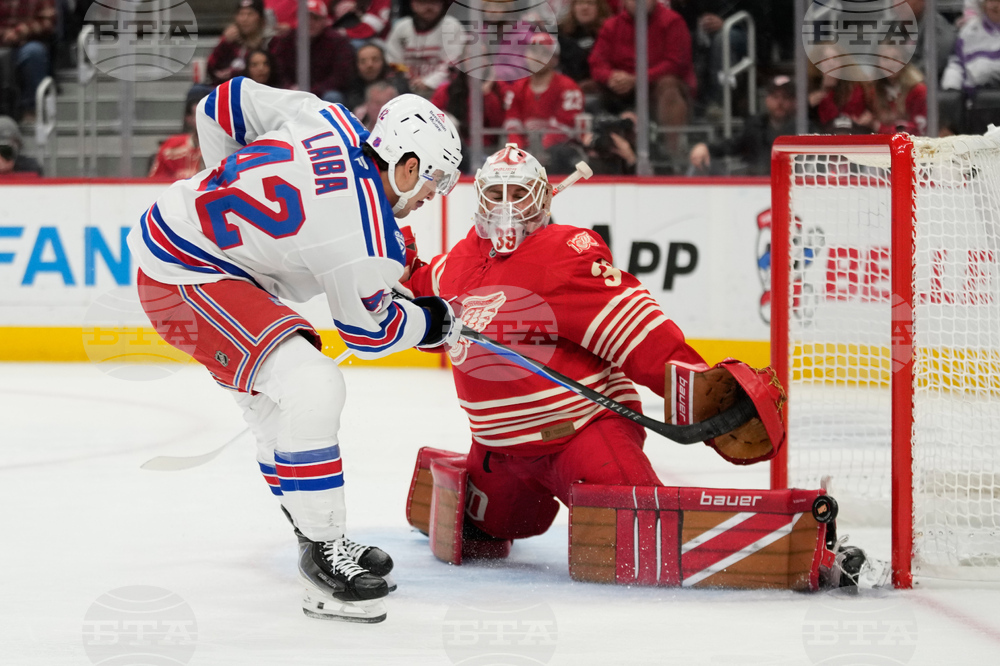 Rangers Red Wings Hockey