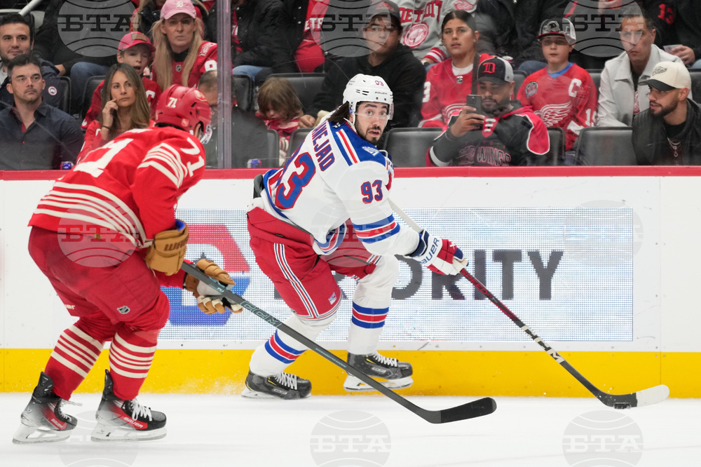 Rangers Red Wings Hockey