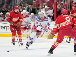 Rangers Red Wings Hockey