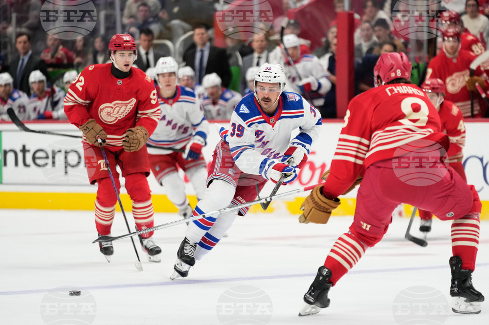Rangers Red Wings Hockey