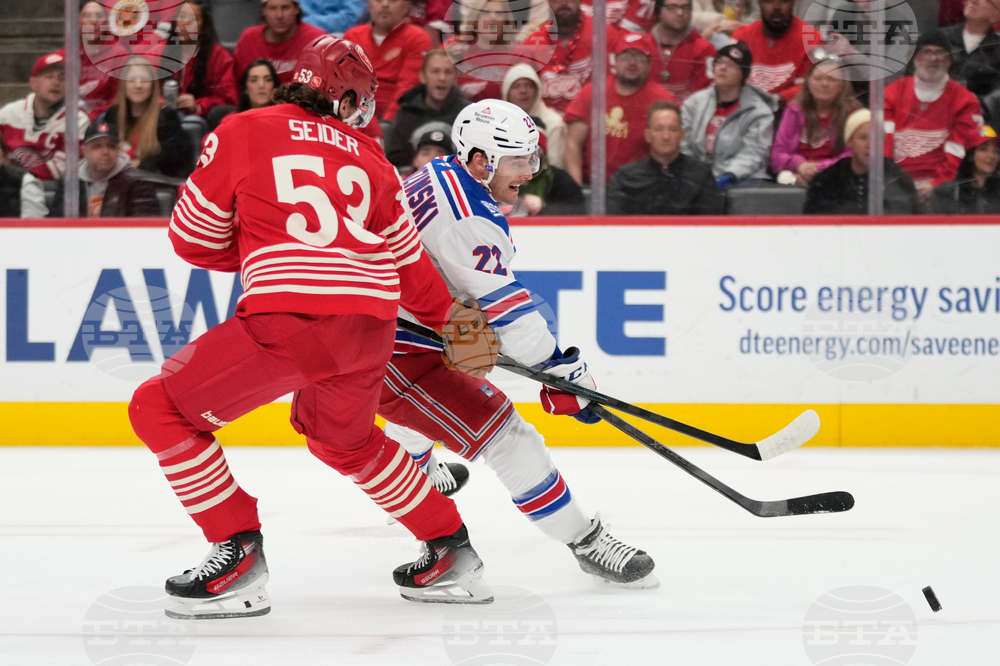 Rangers Red Wings Hockey