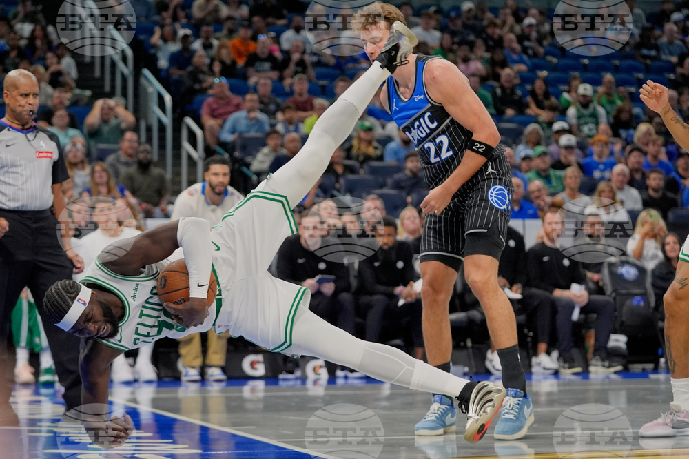 AP TOPIXCeltics Magic Basketball