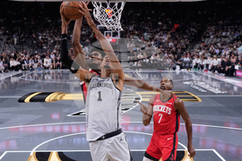 Rockets Spurs Basketball