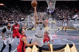 Rockets Spurs Basketball
