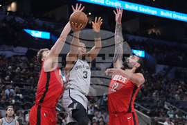 Rockets Spurs Basketball