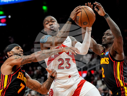 Raptors Hawks Basketball