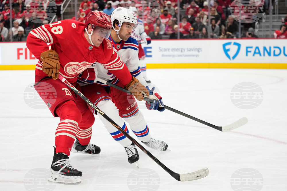 Rangers Red Wings Hockey
