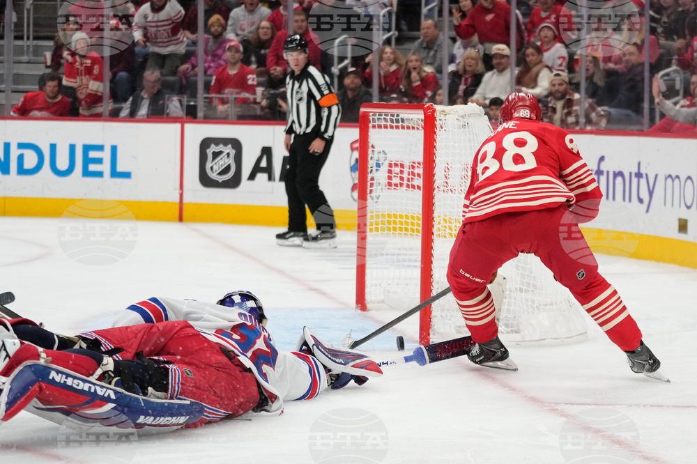 Rangers Red Wings Hockey