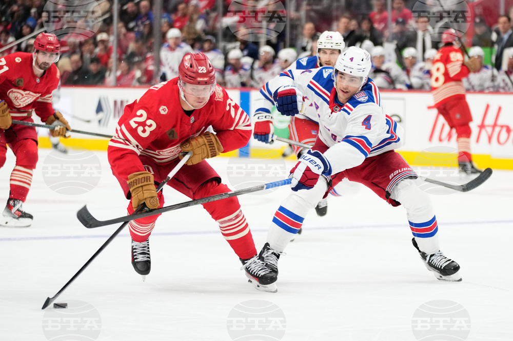 Rangers Red Wings Hockey