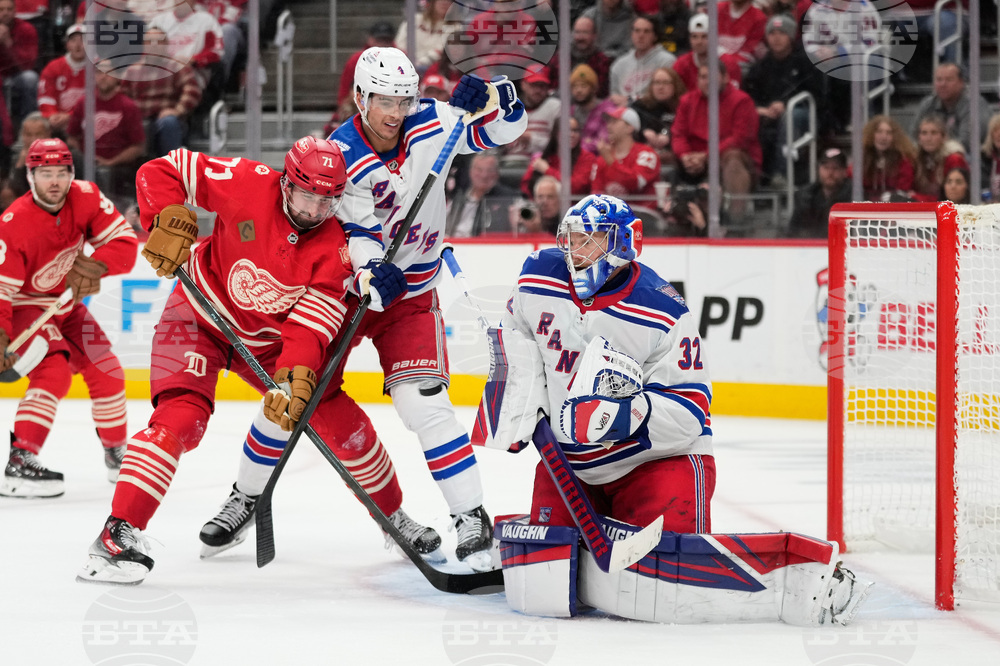 Rangers Red Wings Hockey