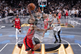Rockets Spurs Basketball