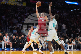 Hornets Heat Basketball