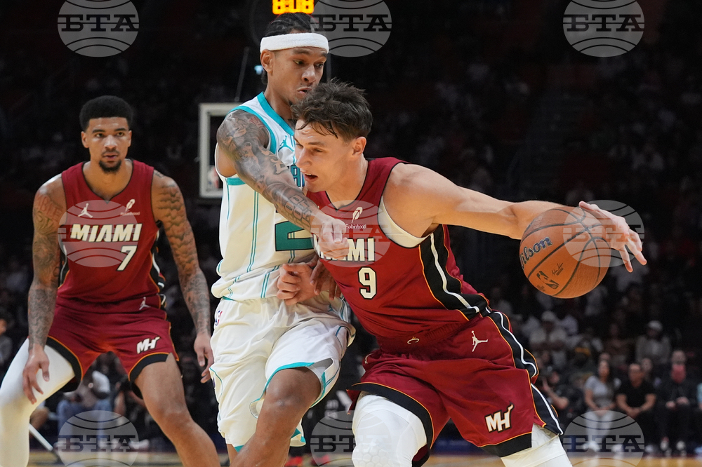 Hornets Heat Basketball