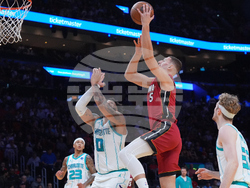 Hornets Heat Basketball