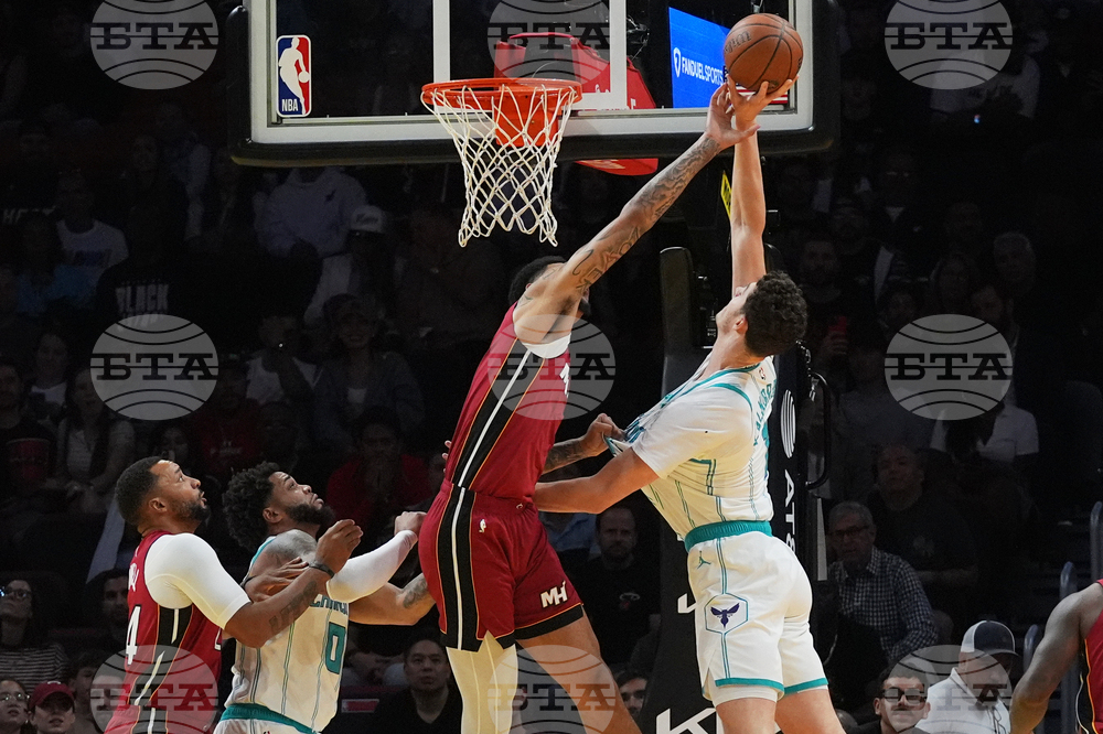 Hornets Heat Basketball