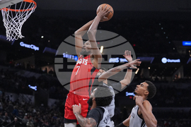 Rockets Spurs Basketball