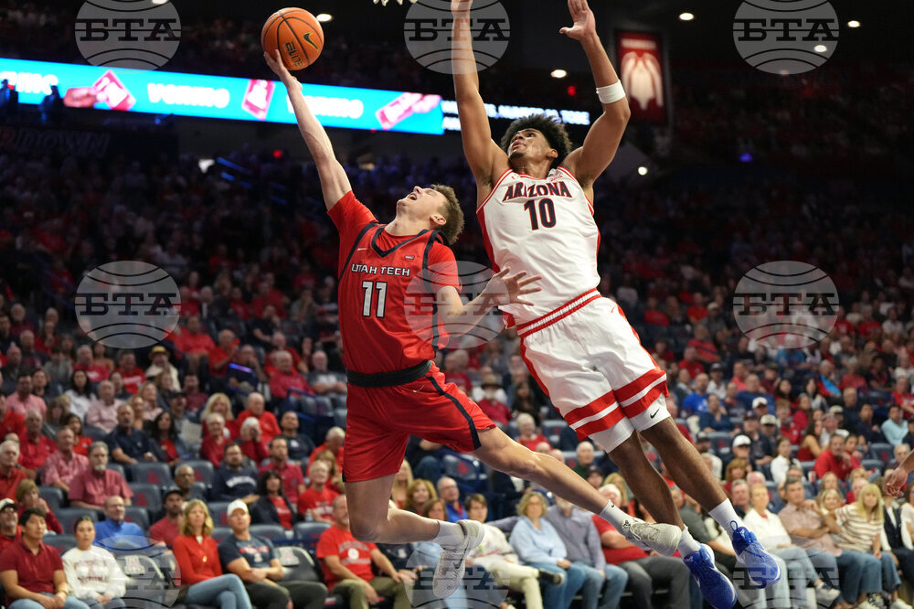 APTOPIX Utah Tech Arizona Basketball